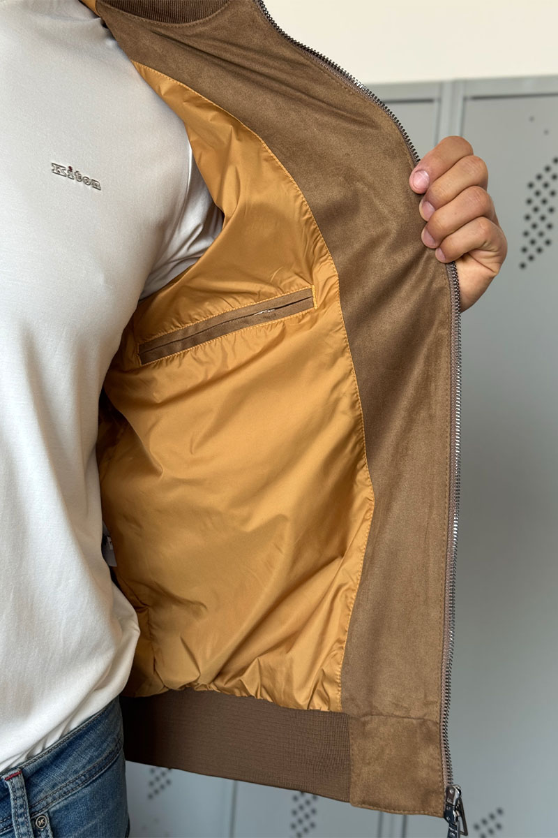 Loro Piana Мужская бежевая куртка