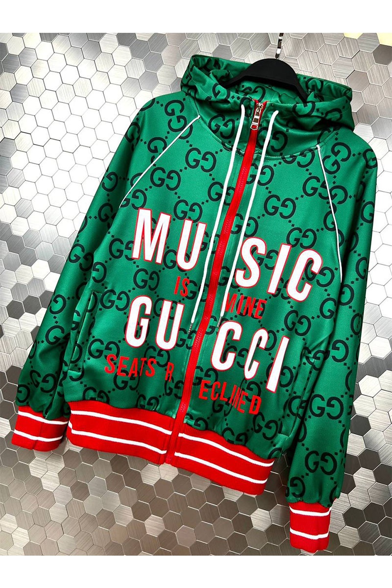 Gucci Женский костюм тройка зелёного цвета
