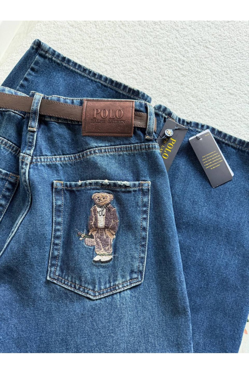 Polo Ralph Lauren Женские синие джинсы premium