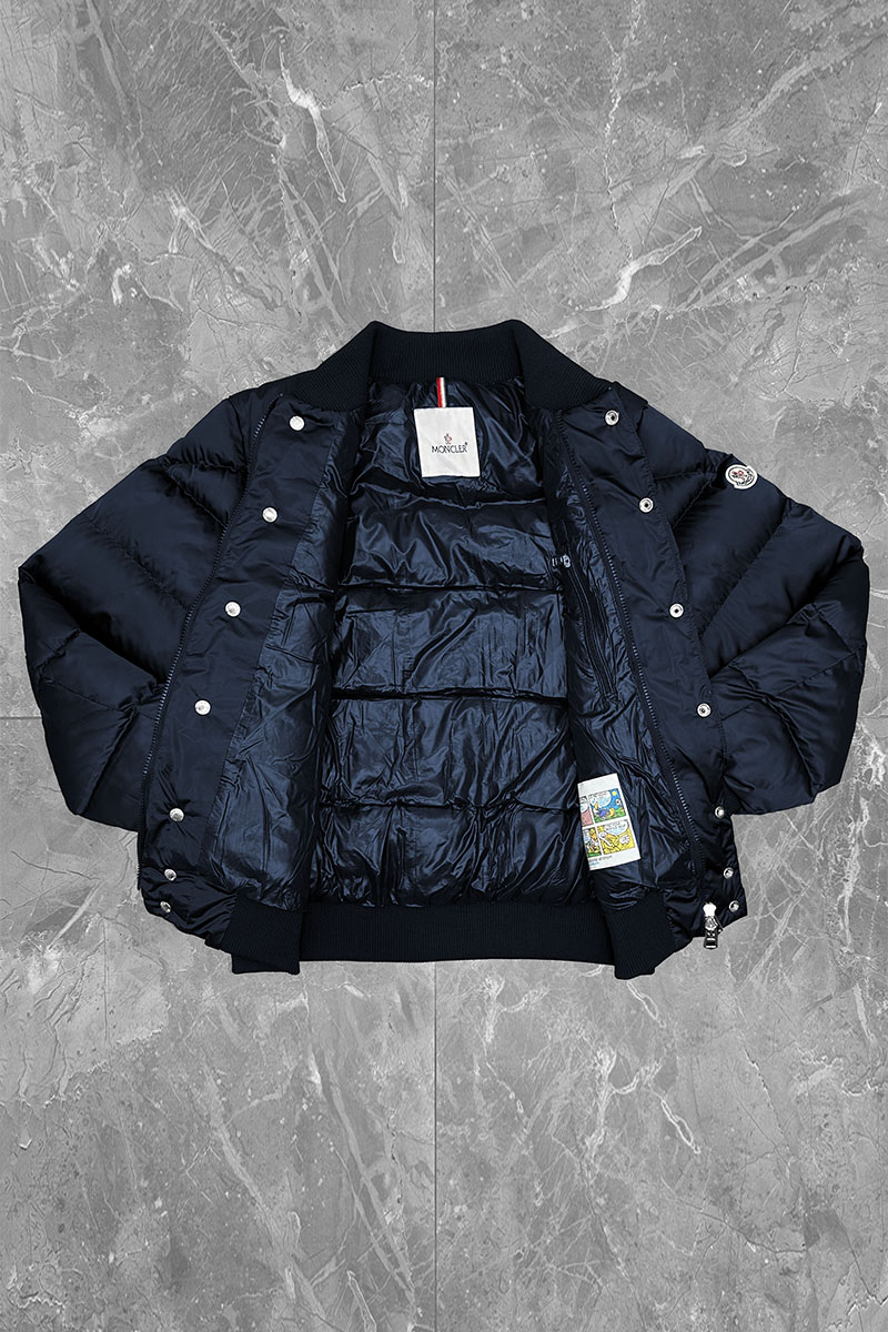 Moncler Утеплённый бомбер Dives - Navy