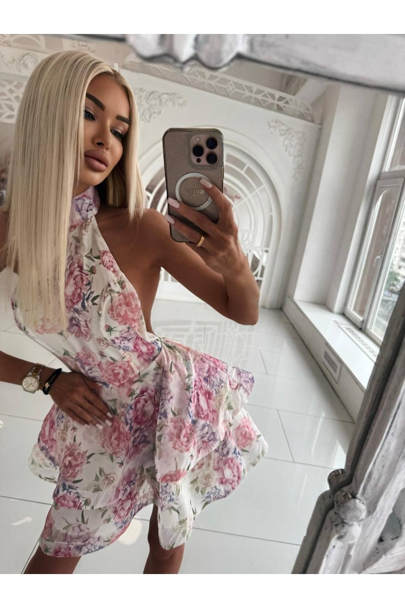 Zimmermann Женское платье с бантом Zimmermann розового цвета