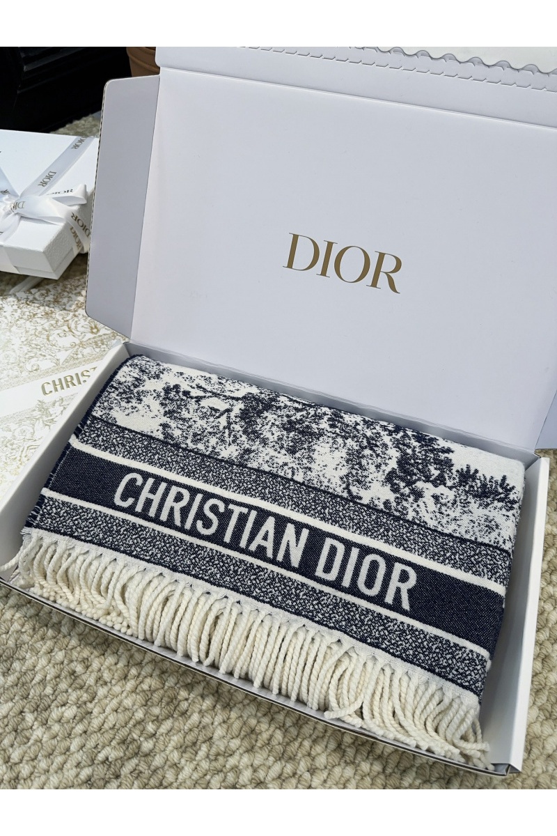 Dior Шарф Toile de Jouy Sauvage premium 140x140 см