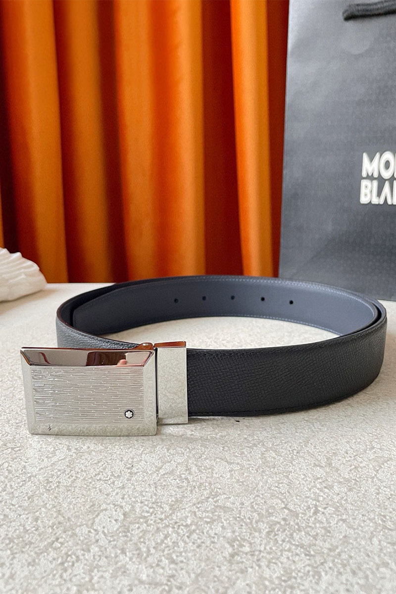 Montblanc Двусторонний кожаный ремень Premium (ширина 3.5 см)