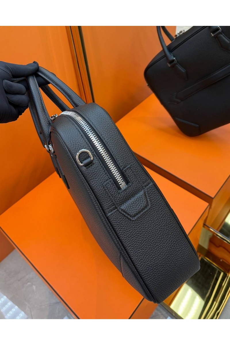 Montblanc Кожаная сумка Meisterstuck premium 37.5x27x8 см