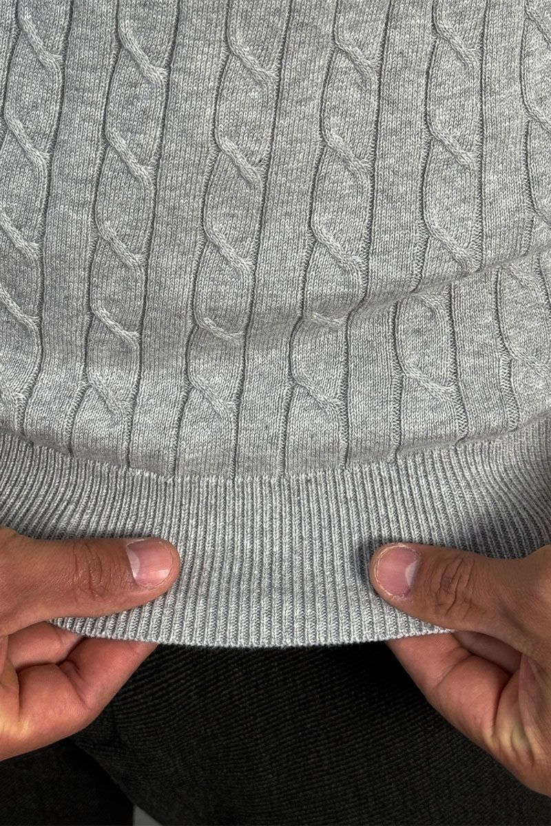 Polo Ralph Lauren Мужской джемпер cable-knit - Light Grey