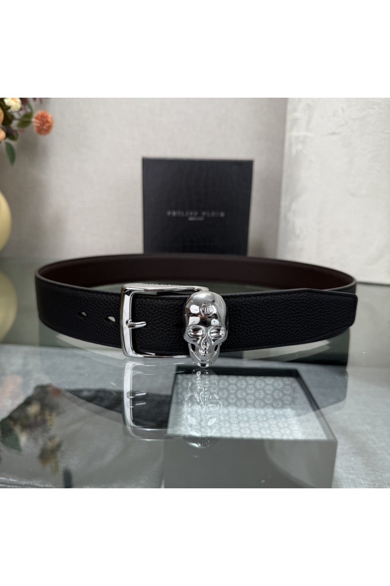 Philliр Рlеin Кожаный ремень Skull premium