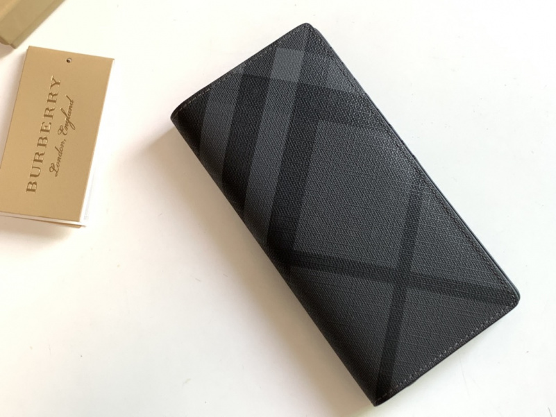 Burberry Кожаный бумажник Premium 19x10x2.5 см