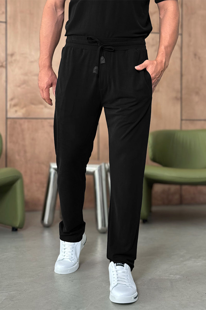Brioni Мужские штаны чёрного цвета 