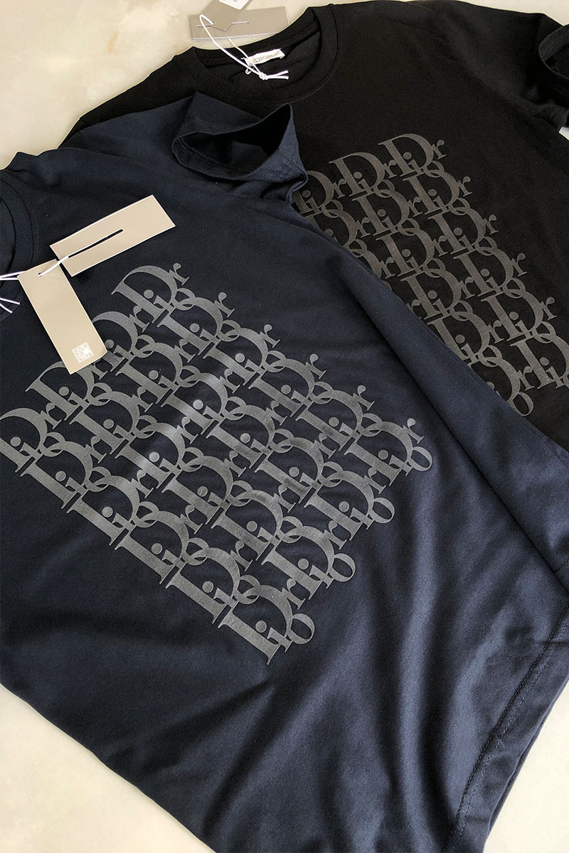 Dior Белая мужская футболка