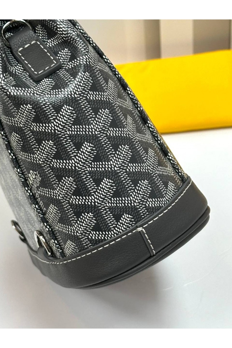 Designer Clothing Женский рюкзак Goyard Alpin Mini Premium 23x19x9.5 см - Grey