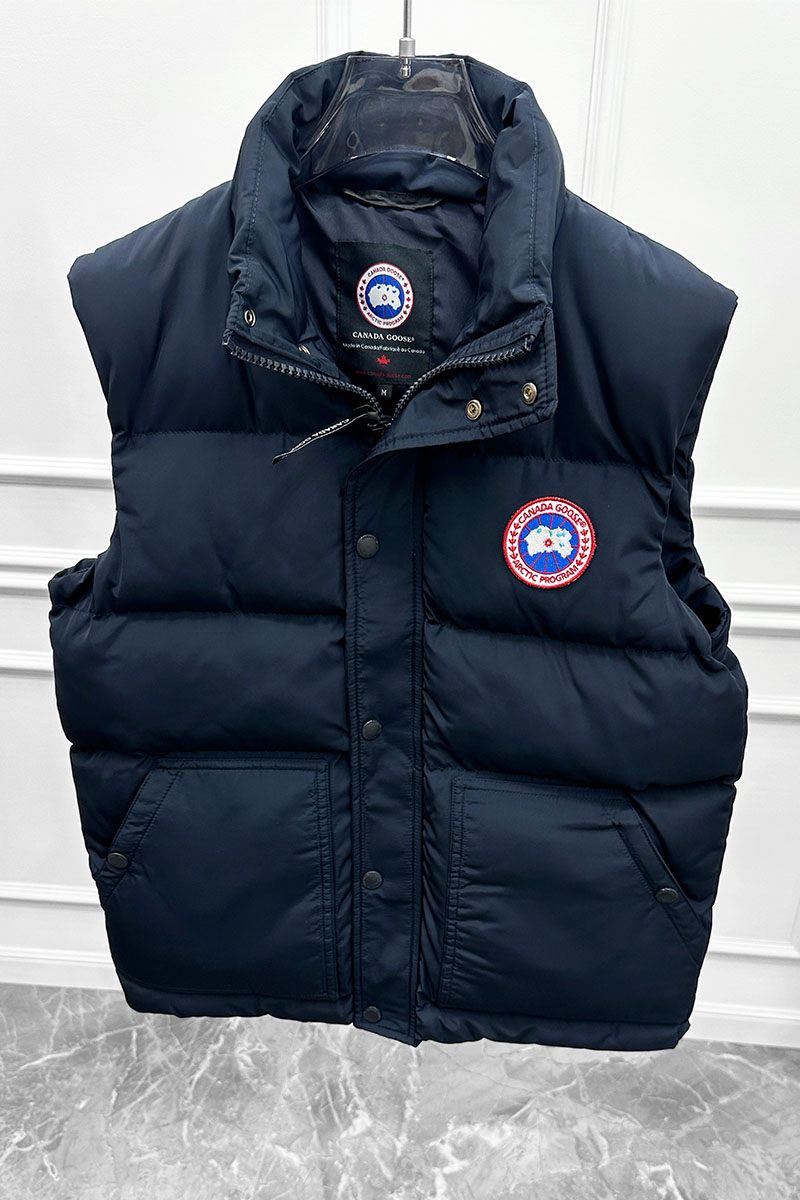 Canada Goose Мужской тёмно-синий жилет Garson Vest 