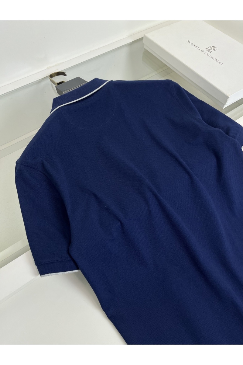 Designer Мужское синее поло premium