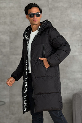 Мужская чёрная парка Templon 