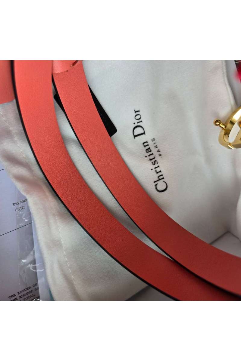 Dior Женский двусторонний ремень 