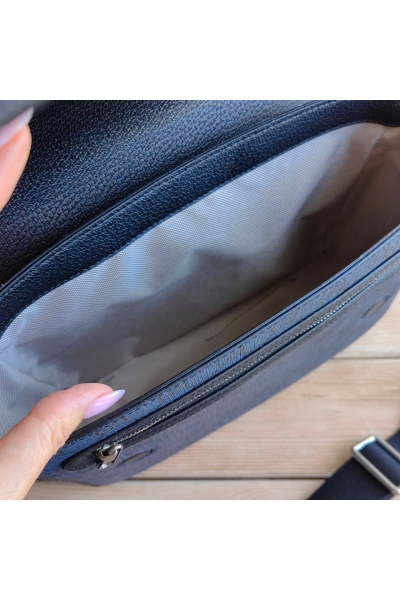 Gucci Мужская кожаная сумка-мессенджер Ophidia 25x20 см