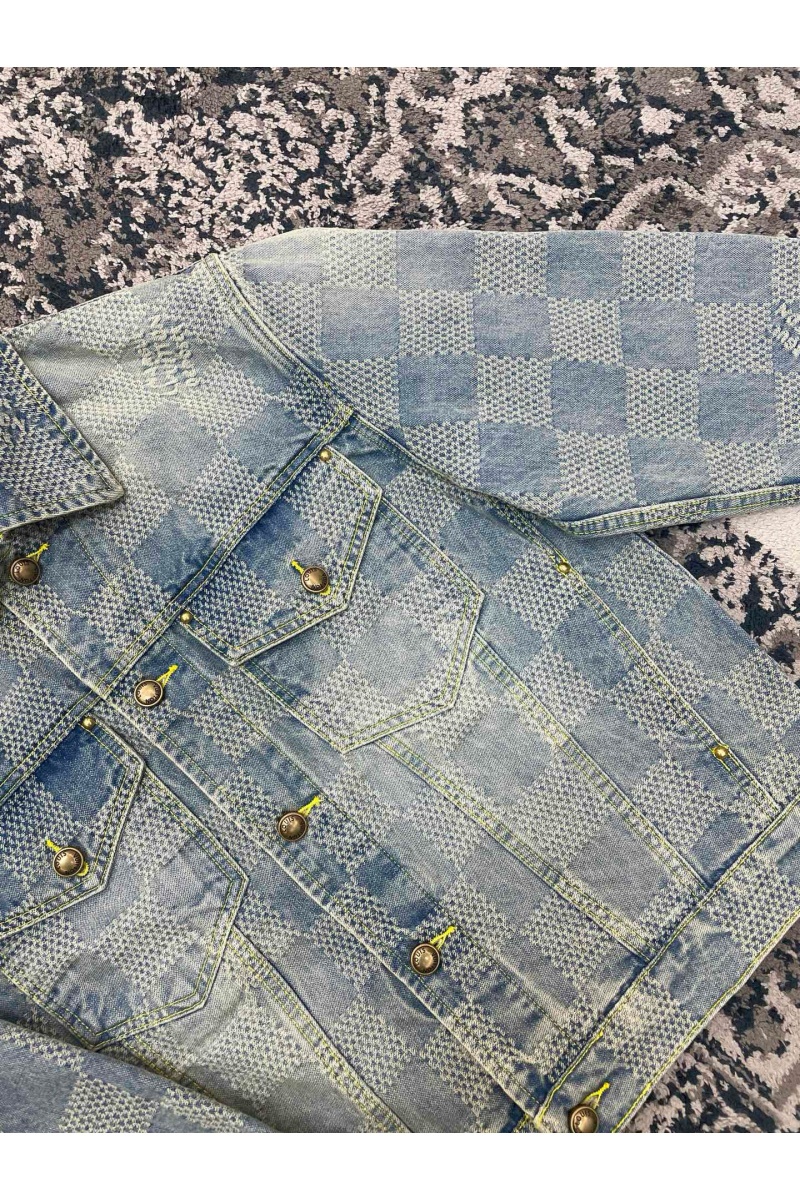 Lоuis Vuittоn Джинсовая куртка Marque Deposee Premium