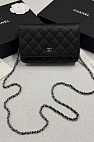 Кожаная сумка Wallet on Chain premium 19x12x4 см