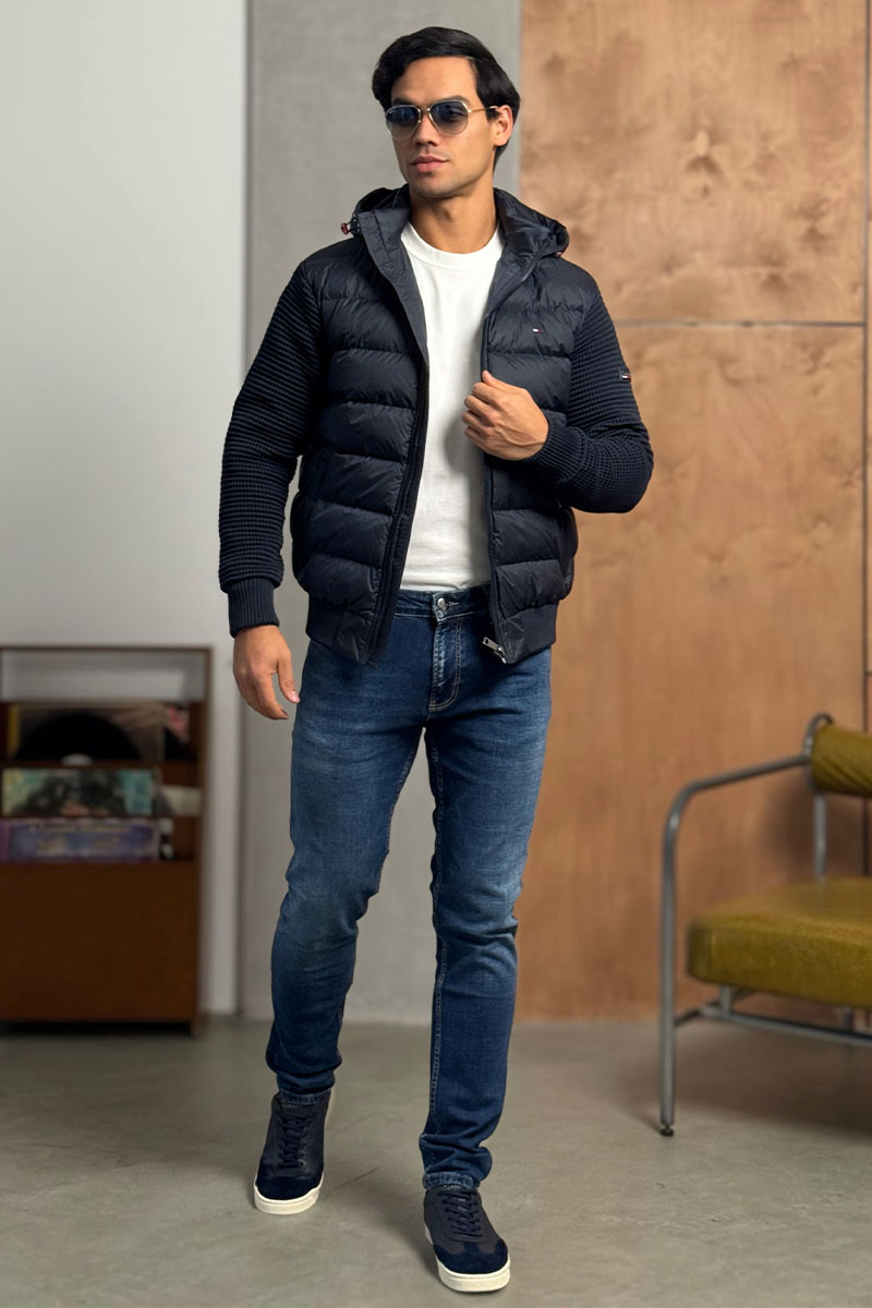 Tommy Hilfiger Куртка с вязаными рукавами