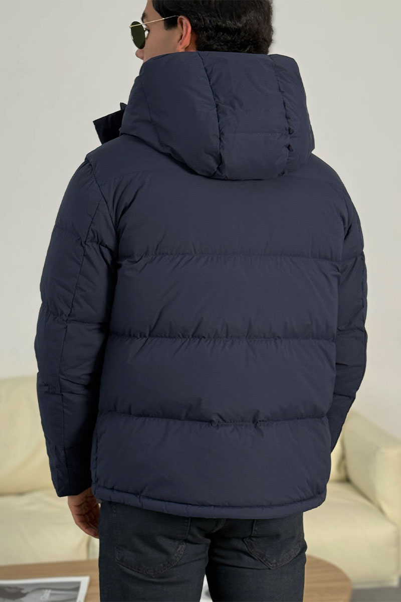 Prada Мужской пуховик Linea Rossa - Navy
