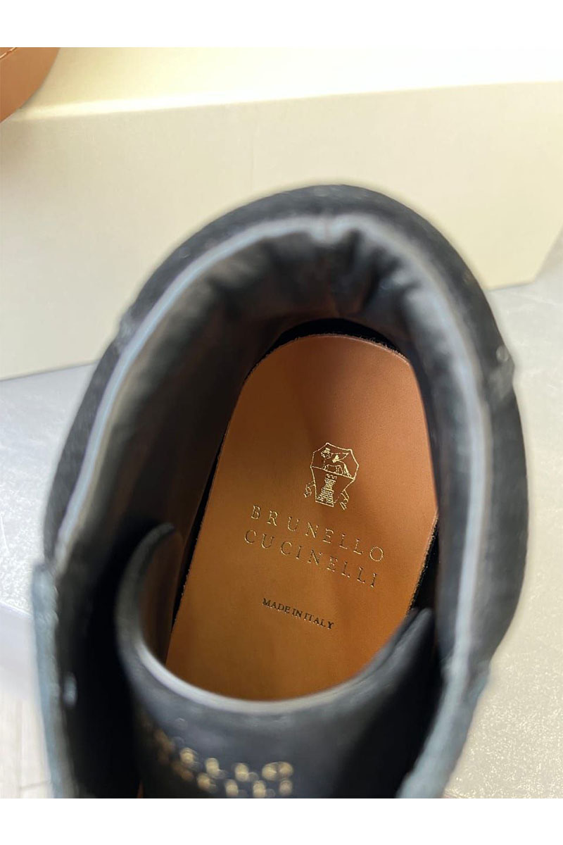 Designer Чёрные замшевые кроссовки 