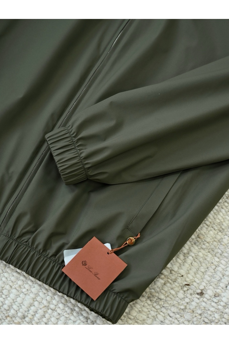 Loro Piana Двусторонняя ветровка premium - Army Green