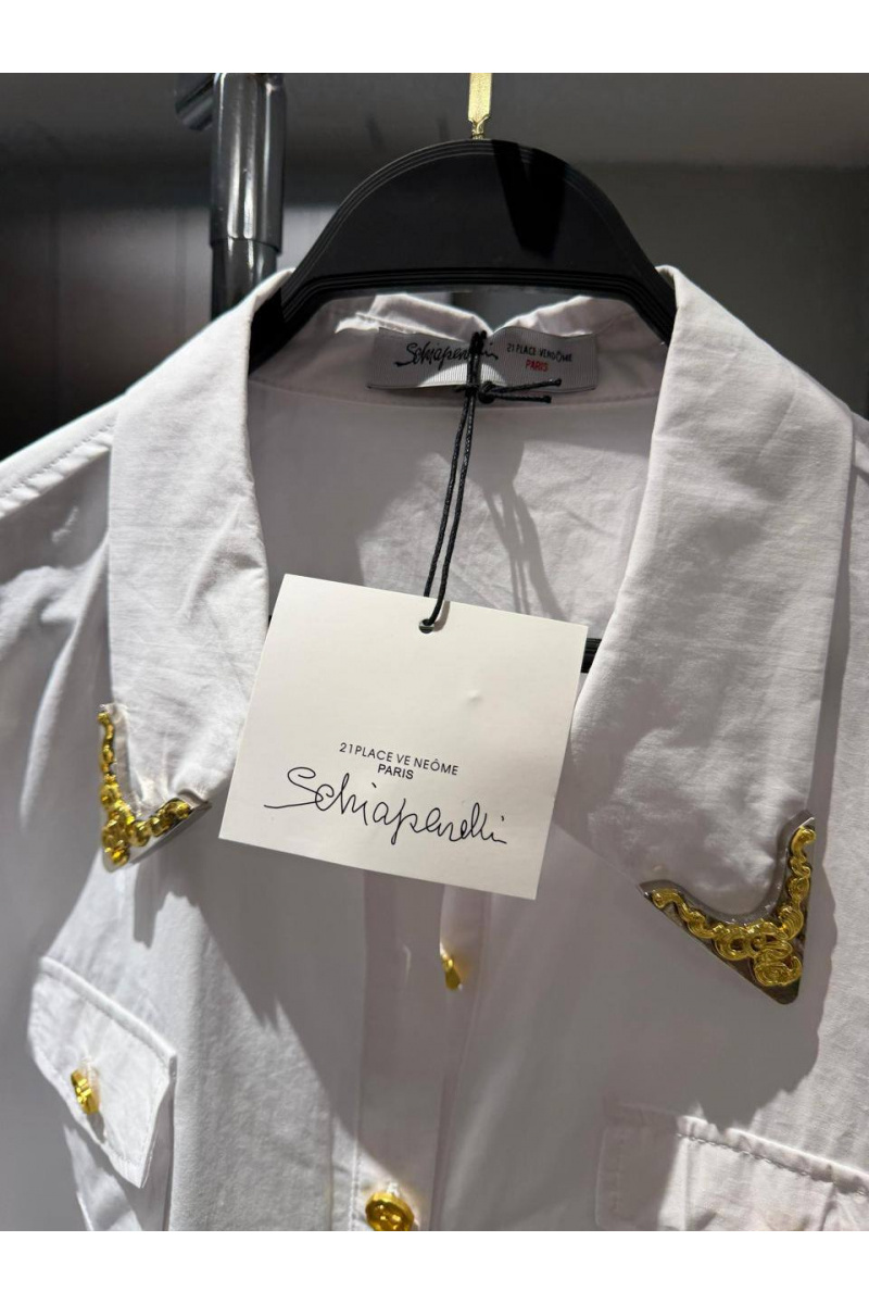 Schiaparelli Женская белая рубашка premium