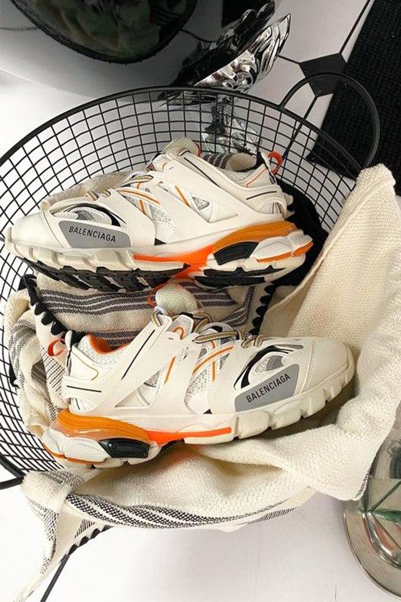 Orange and white sales balenciaga