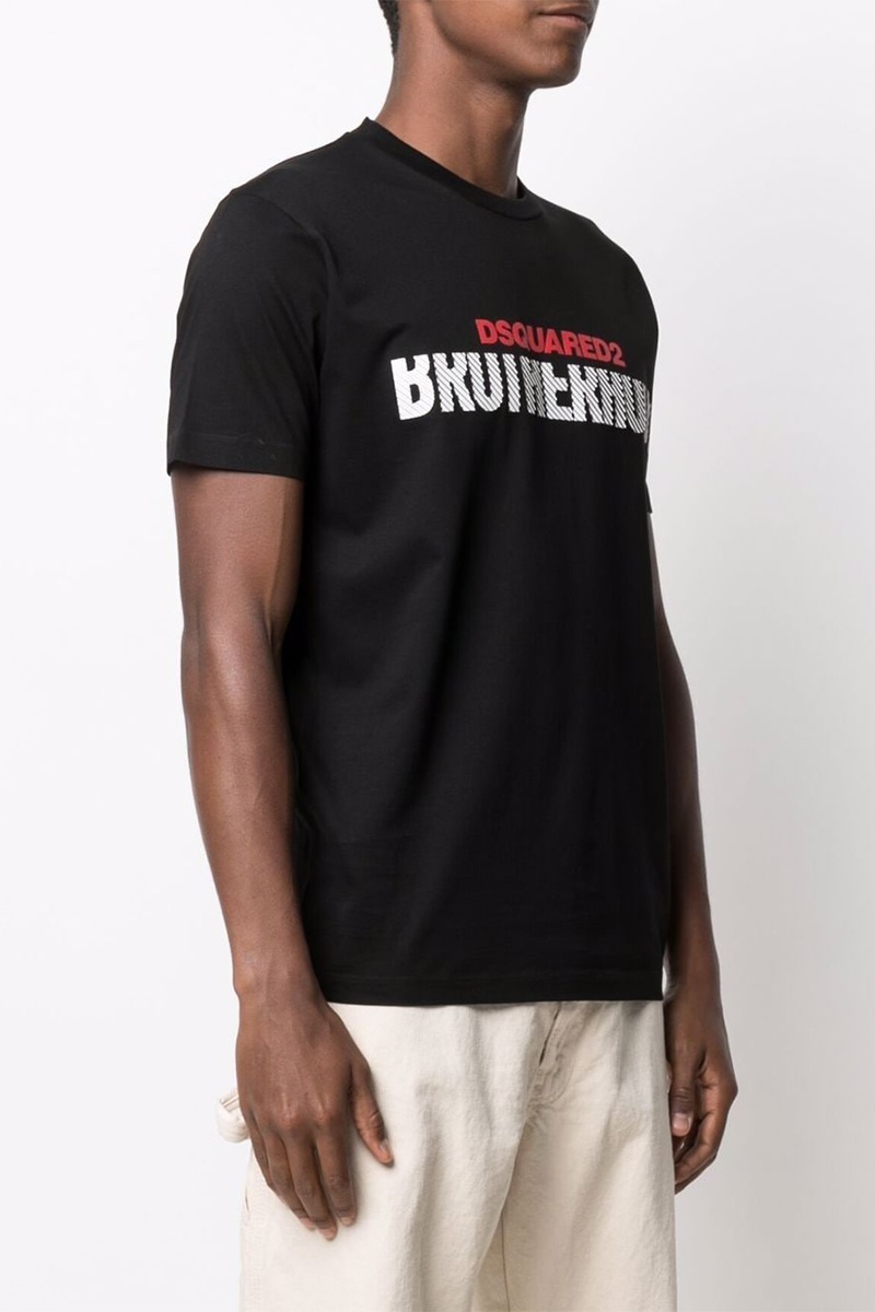 Dsquared2 Мужская футболка "Brotherhood" - Black
