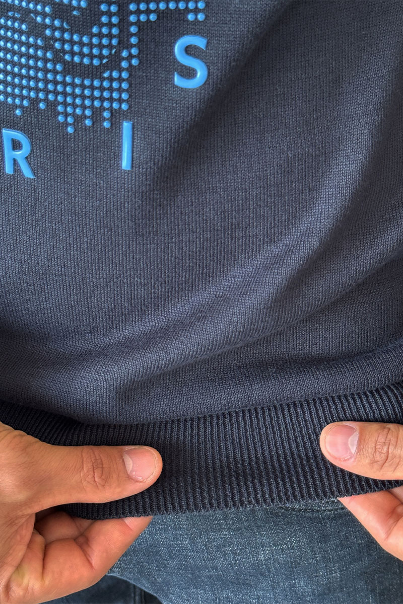 Kenzo Тёмно-синий свитшот Tiger motif