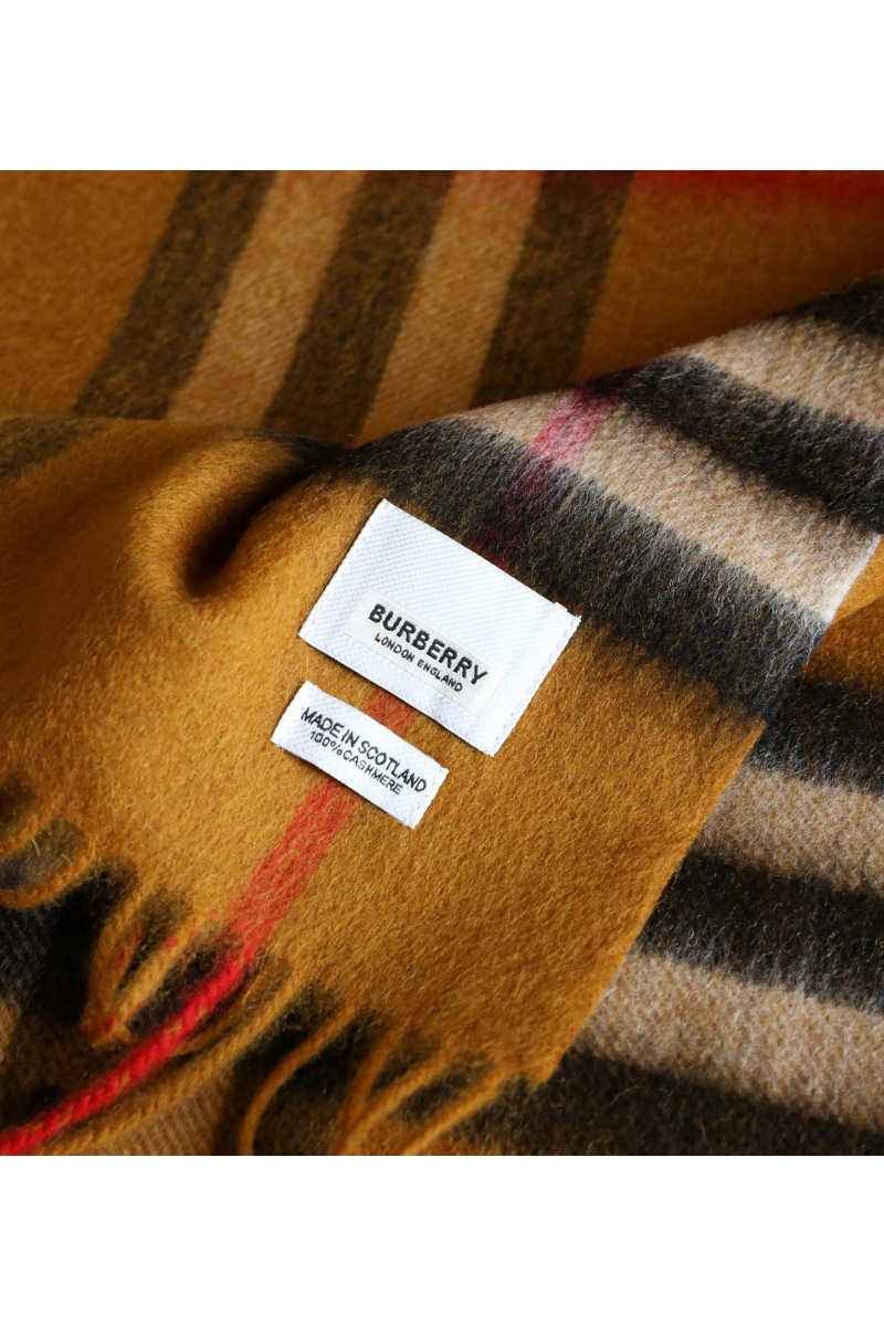 Burberry Шарф Check premium 168x30 см - Brown