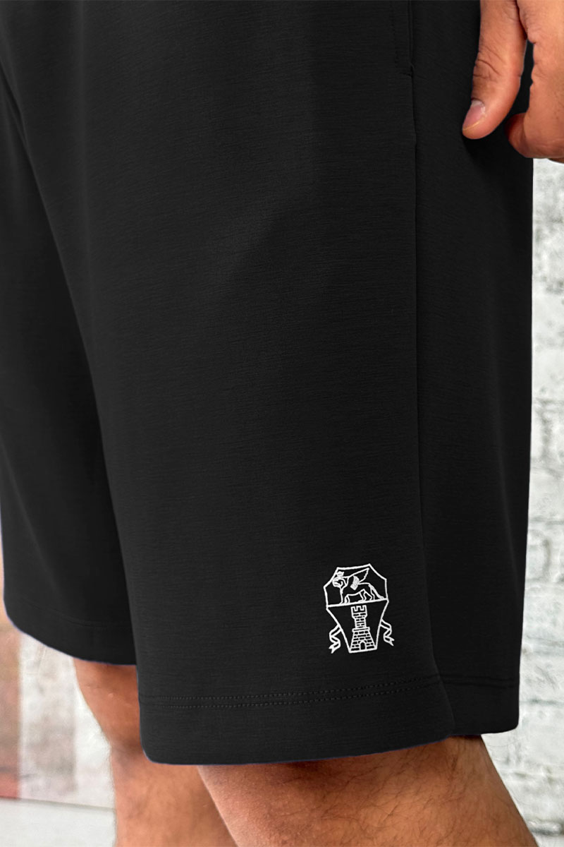 Designer Мужские чёрные шорты 