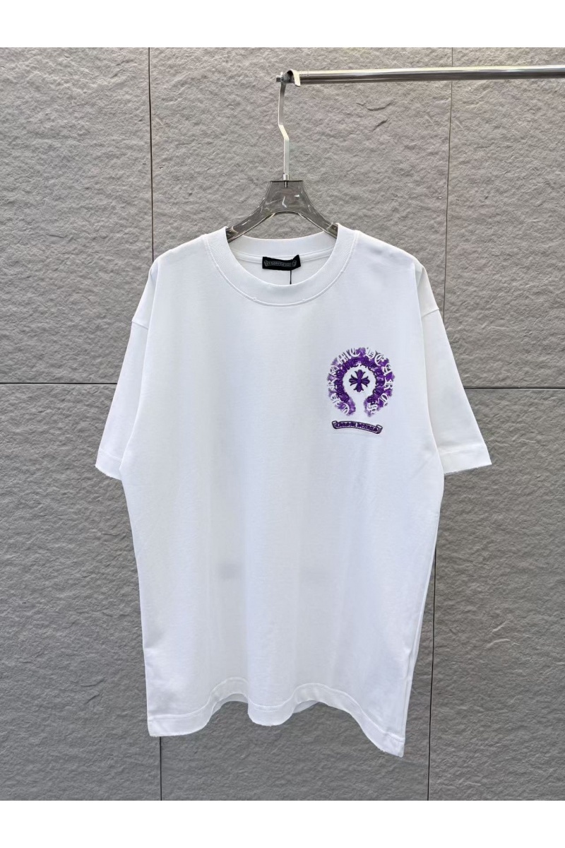 Chrome Hearts Белая оверсайз футболка premium