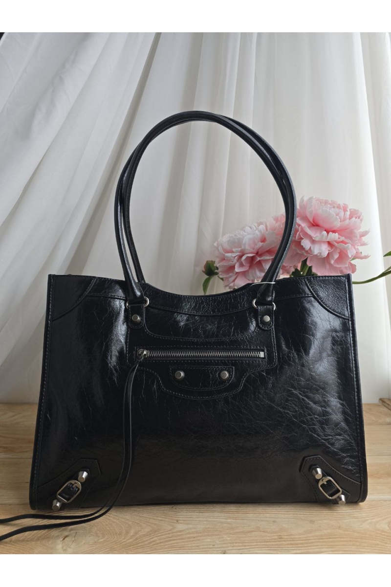 Balenciaga Кожаная сумка Le City 37x25 см