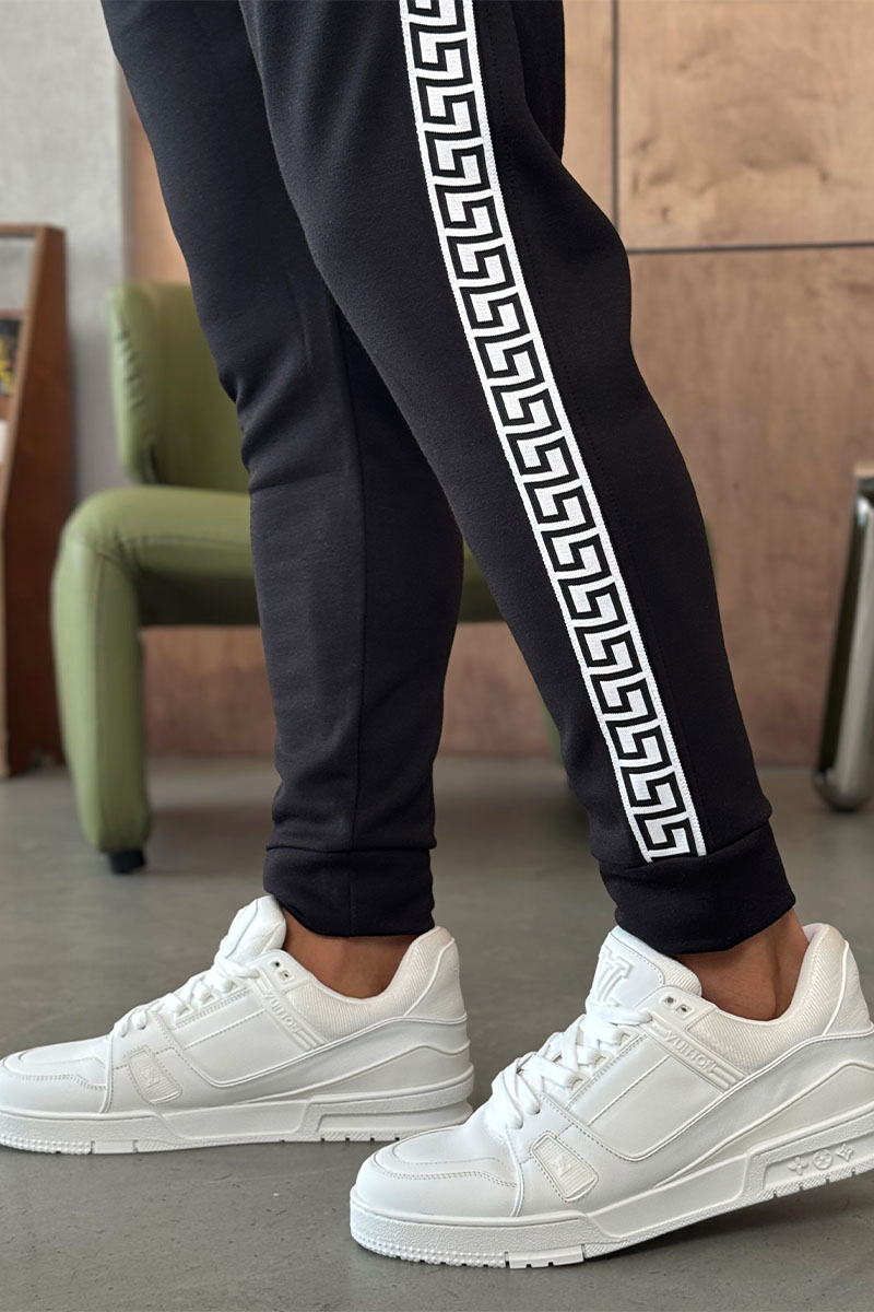Versace Мужские чёрные штаны