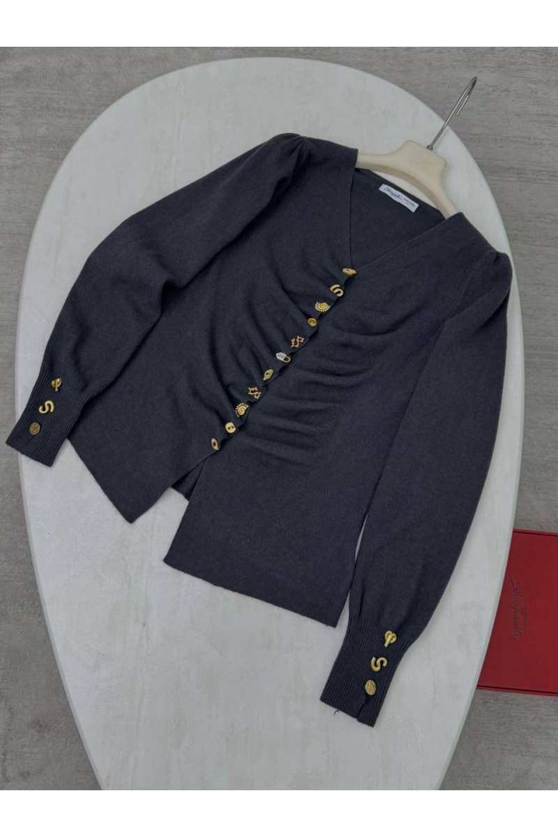 Schiaparelli Женская кофта чёрного цвета Schiaparelli Premium