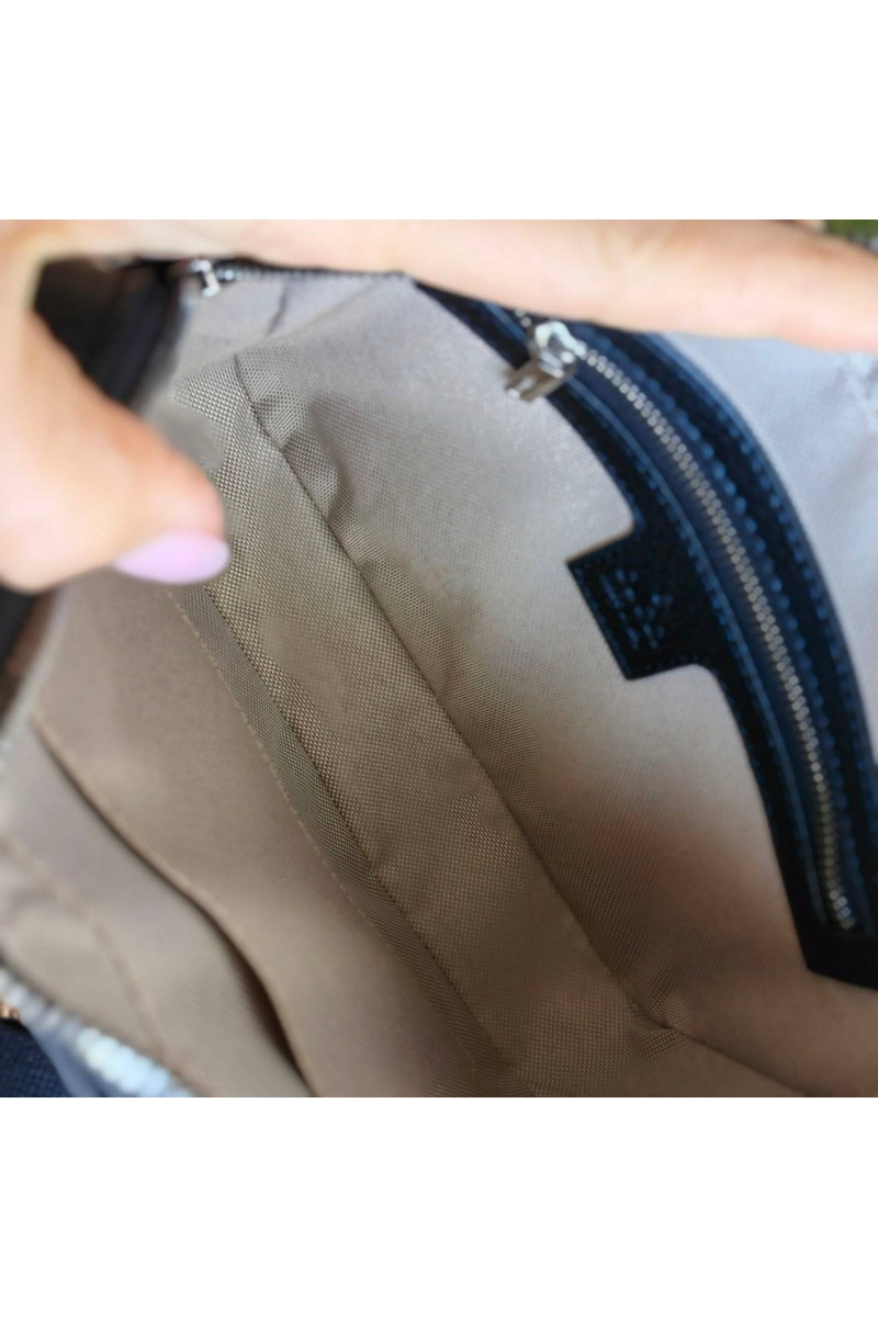 Gucci Мужская кожаная сумка Ophidia GG 22x16 см