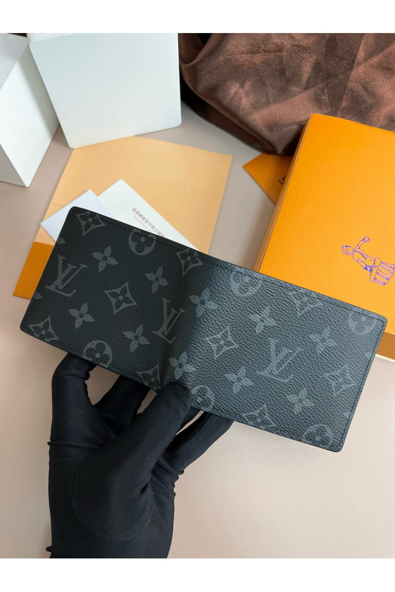 Lоuis Vuittоn Кожаный кошелёк Slender Premium 11x8.5x1 см