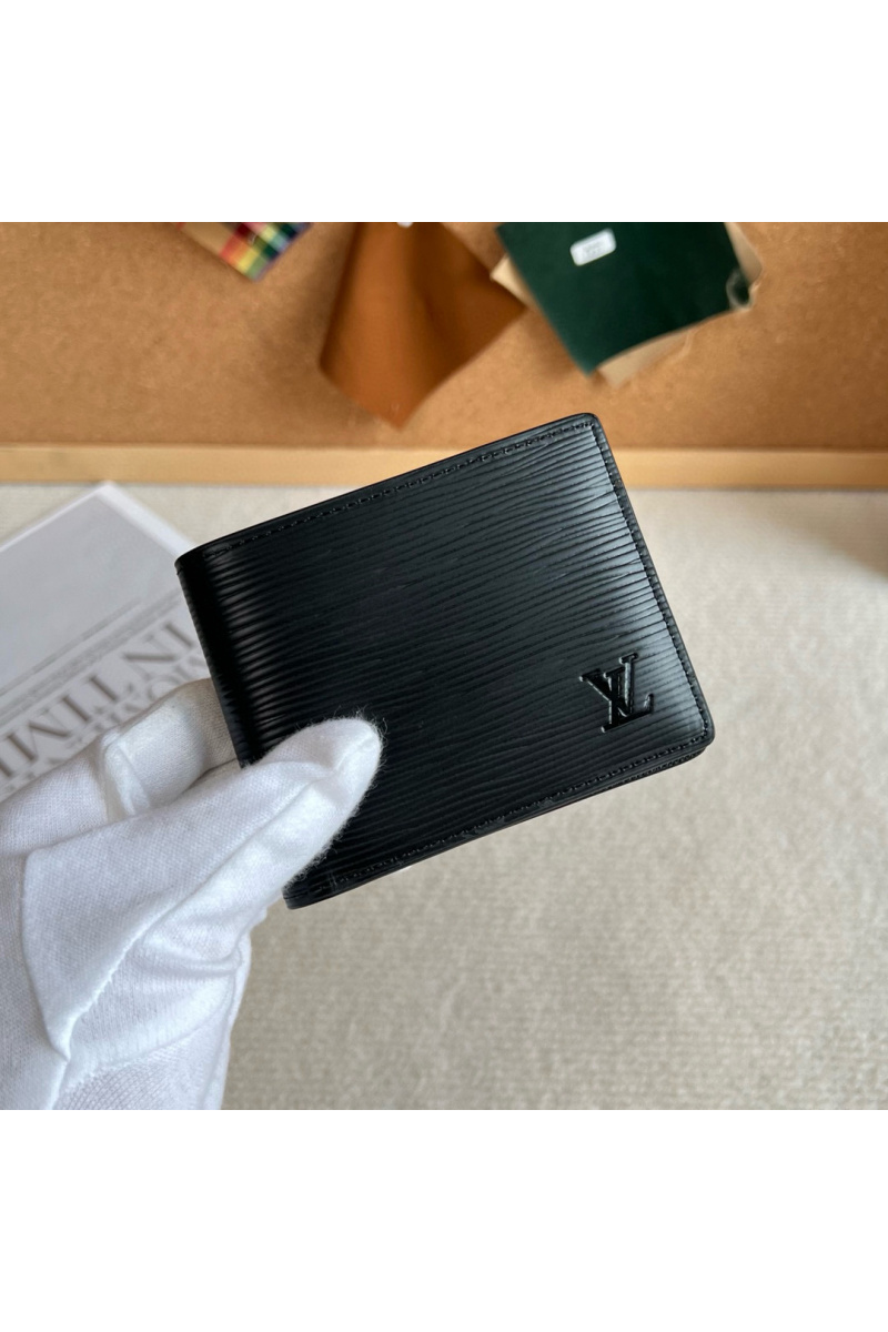 Lоuis Vuittоn Кожаный кошелёк Marco Premium 11x8.5x1 см