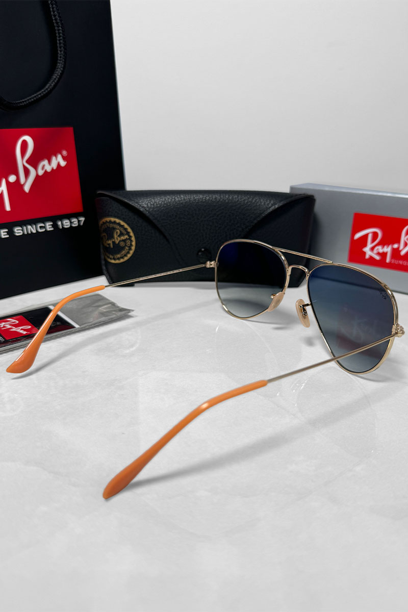 Ray Ban Солнцезащитные очки Aviator Large Metal - Blue 