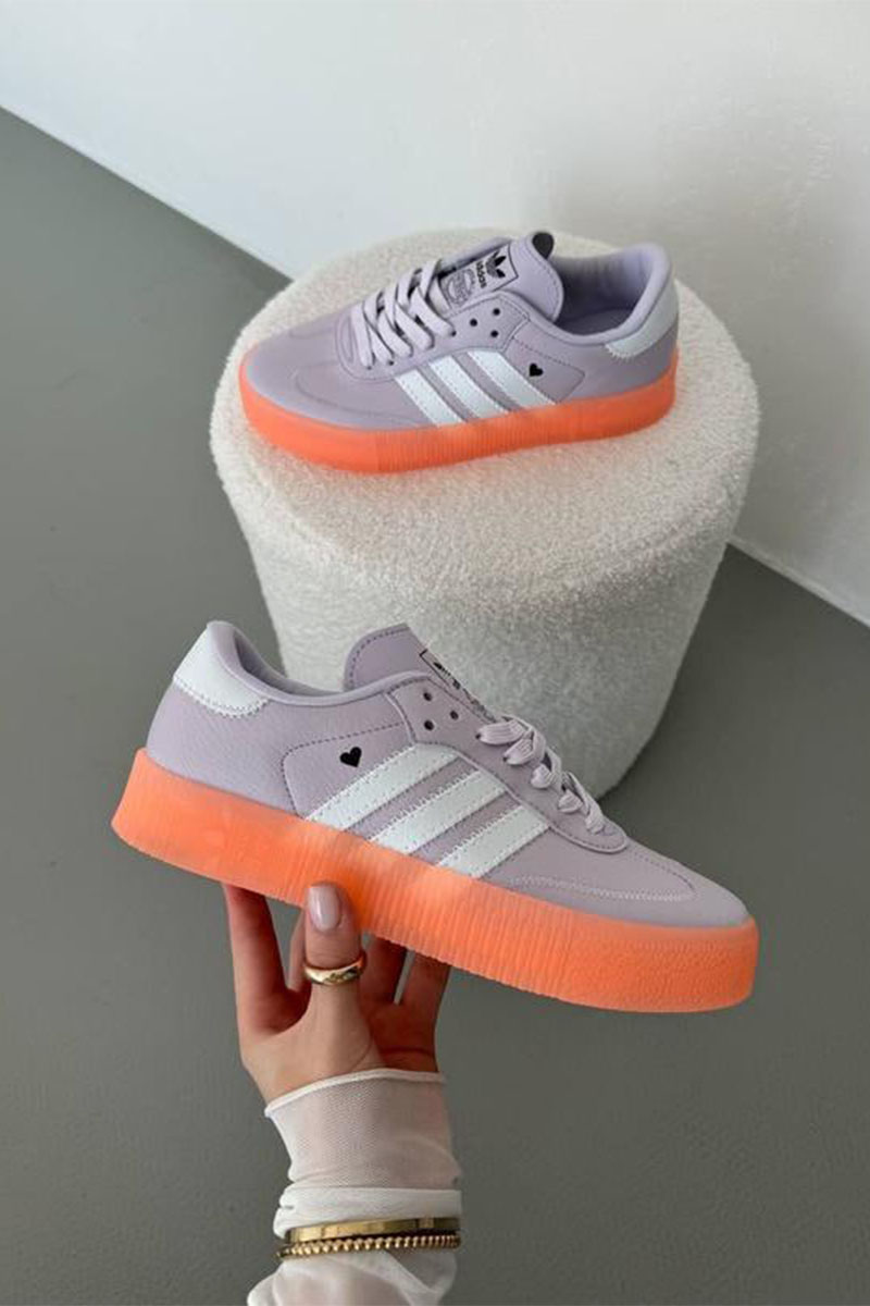 Adidas Кроссовки Samba - Purple / Orange