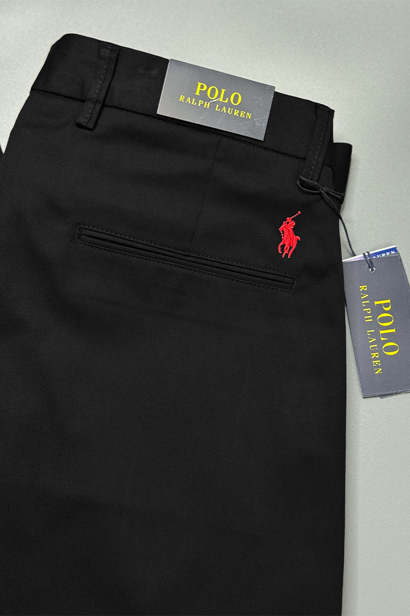 Polo Ralph Lauren Мужские чёрные брюки 