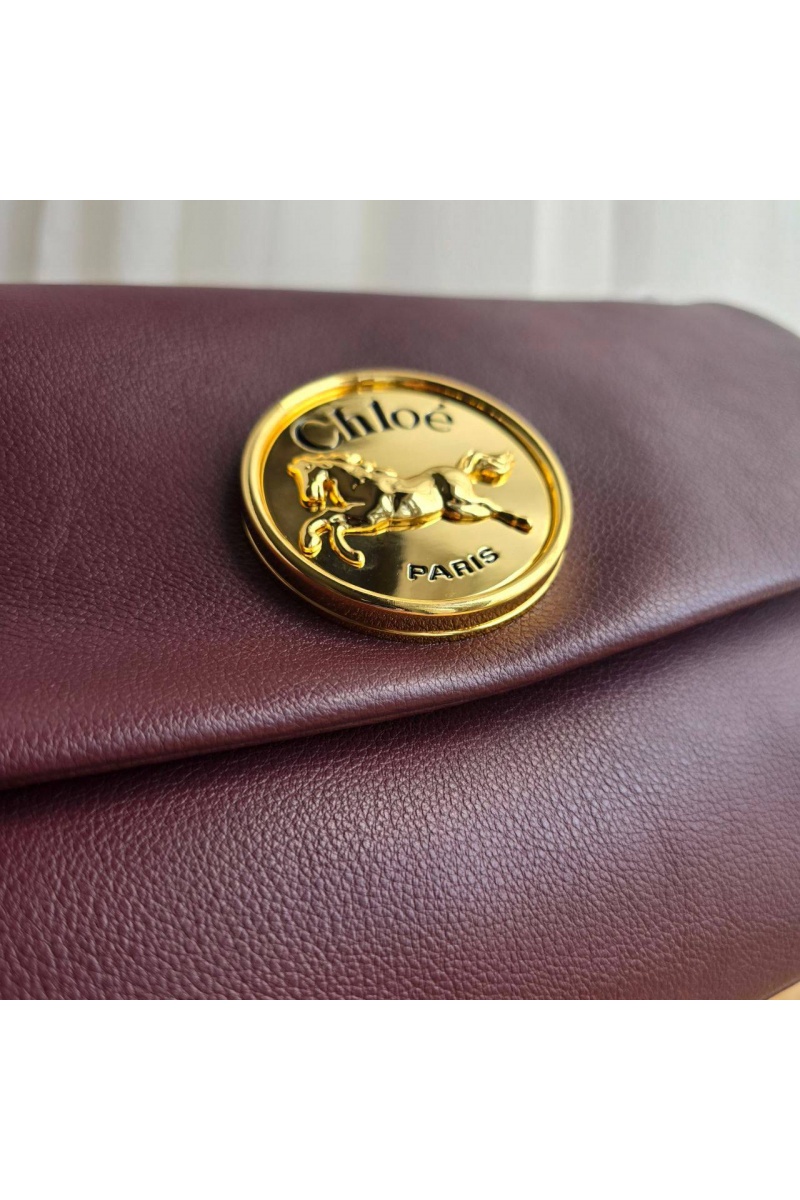 Chloe Кожаная сумка 28x17 см
