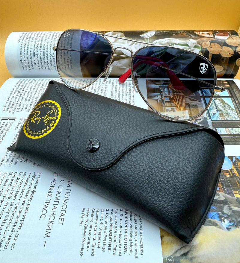 Ray Ban Солнцезащитные очки Aviator Large Metal