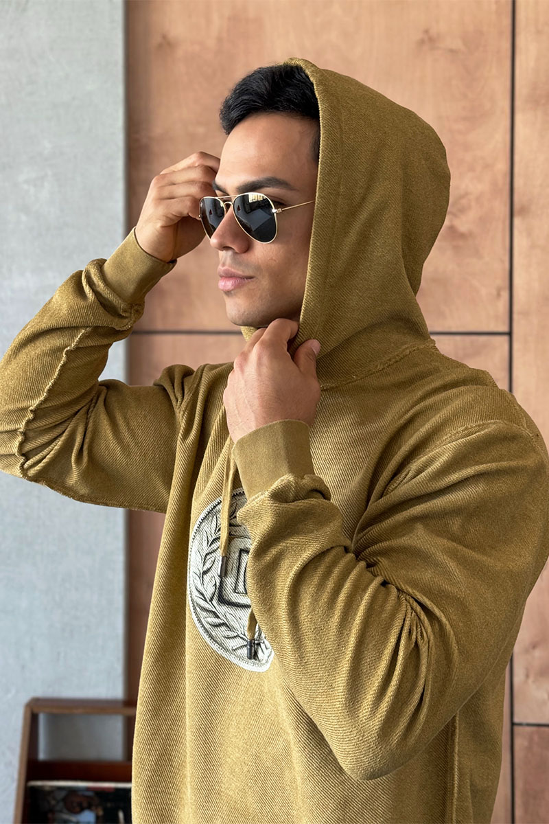 Dоlсе & Gаbbаnа Мужское худи logo-print - Brown 