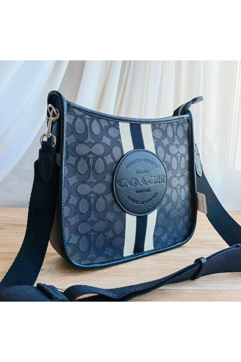 Coach Женская сумка Dempsey File Bagwith Stripe And Coach Patch 25x25 см (3 расцветки)