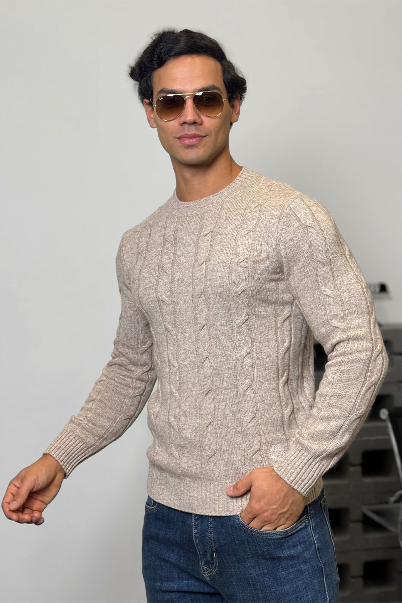 Loro Piana Мужской свитер premium - Light Beige