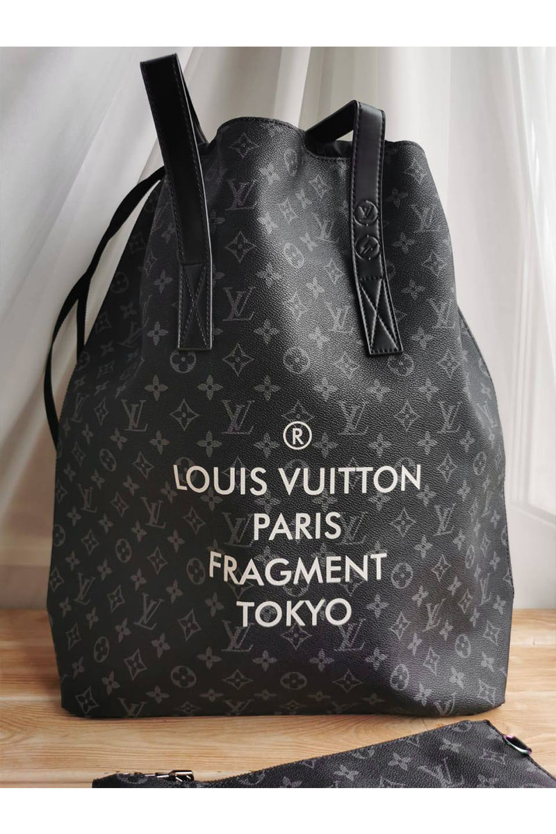 Lоuis Vuittоn Кожаная сумка Fragment Tokyo Tote monogram 50x46 см (3 расцветки)