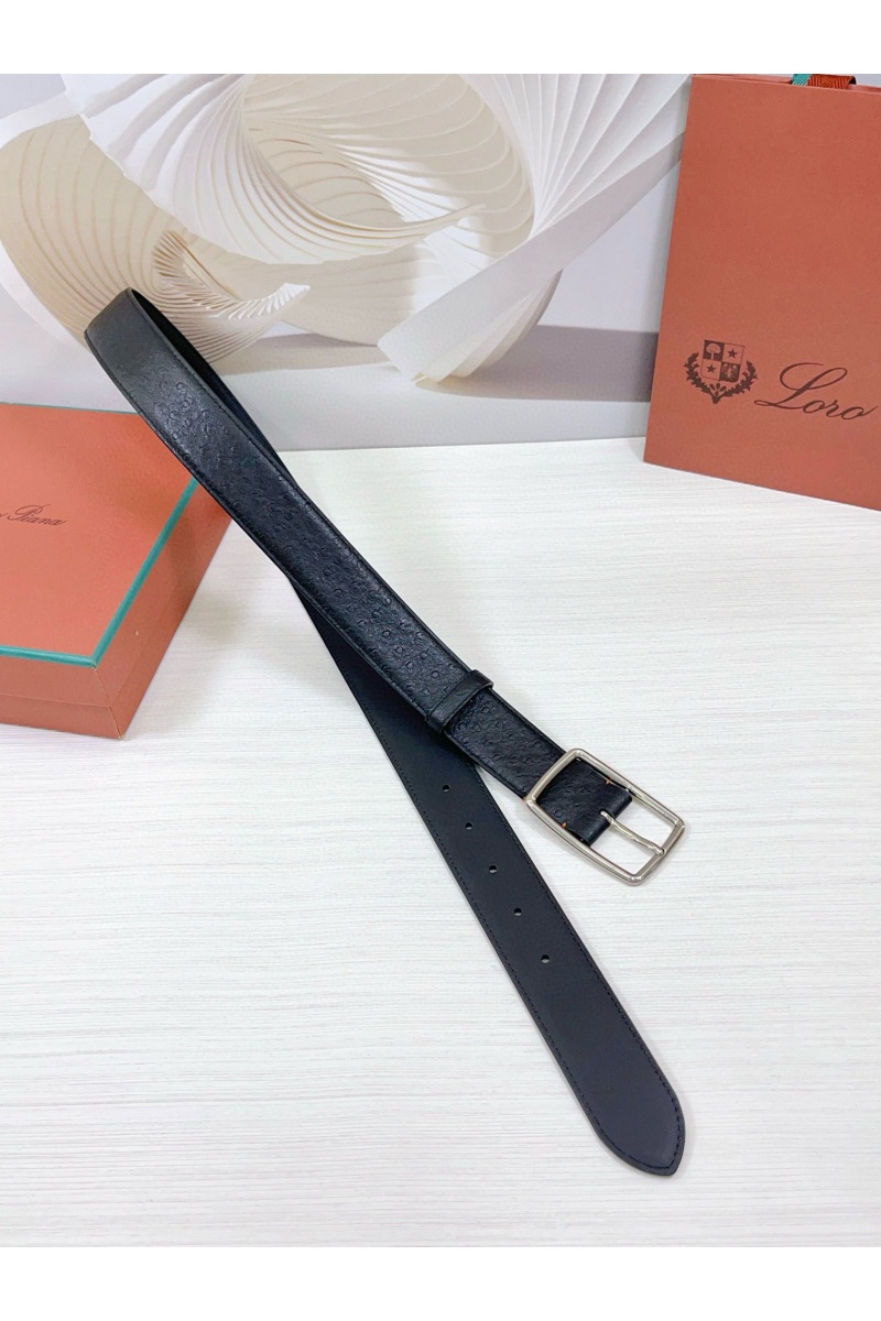 Loro Piana Кожаный ремень Premium (ширина 3.5 см)