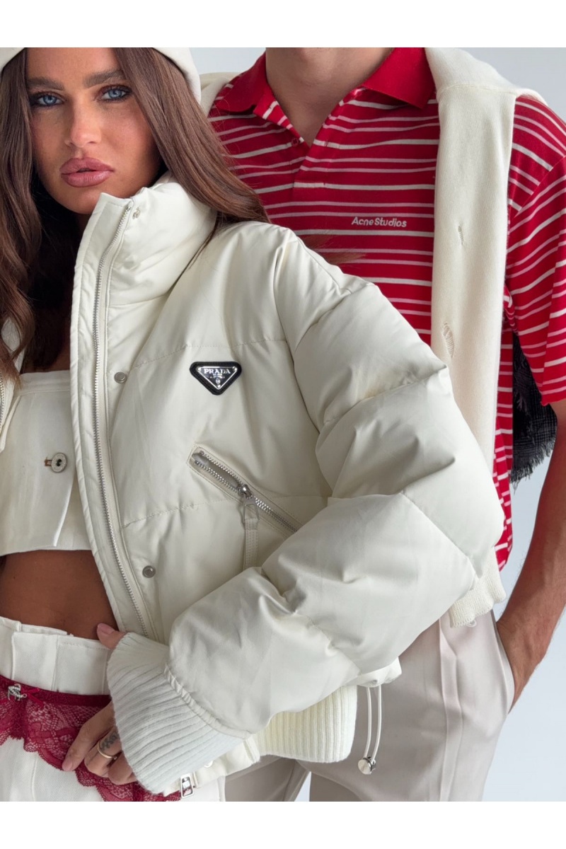 Prada Женская куртка premium - White