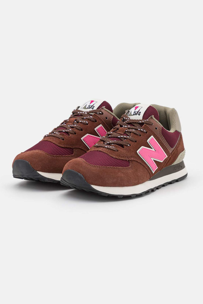 New Balance Кроссовки 574 "Brown Pink" original